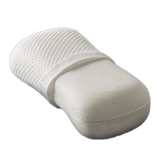 allerSeal 天絲花生記憶棉枕頭, 1個, 白色