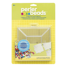 perler 拼拼豆豆 大幾何模型板5件組, 彩色, 1組