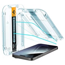 Spigen Glas.tR Slim EZ Fit 鋼化玻璃螢幕保護貼 附對位器 2入, 1套