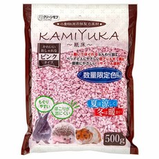 Clean Moff 小動物專用紙床 粉色, 500g, 1包