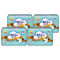 Dr.P 包大人 活力隱形褲, M~L(腰圍28~43吋), 16片, 4包