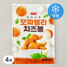벨리푸드 모짜렐라 치즈볼 (냉동), 600g, 4개