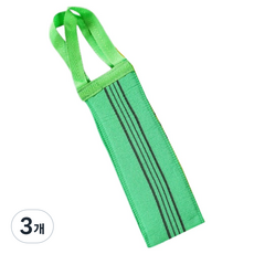 케리빙 때밀이 타올, 그린, 3개, 1개입