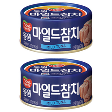 동원 마일드 참치, 100g, 2개