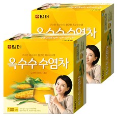 담터 옥수수 수염차, 1.5g, 100개입, 2개