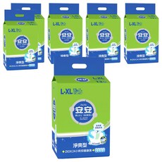 安安 淨爽型成人紙尿褲 大碼 38吋~62吋 添加獨特ZIOX配方, L~XL, 13片, 6包