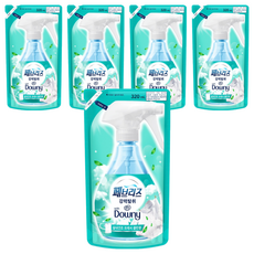 febreze 風倍清 織物除臭劑 Downy 室內晾乾清新潔淨香氛 補充包, 320ml, 5個