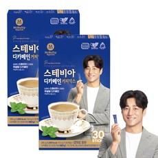 맥널티커피 스테비아 디카페인 커피믹스, 9.5g, 30개입, 2개
