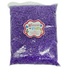 colorstory 拼豆材料包 G15 8mm 1kg, 紫紅色