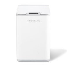 NINESTARS 納仕達 動態感應垃圾桶 DZT-10-35 S, 白色