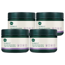 그린핑거 포레스트 릴랙싱 아로마 크림, 300g, 4개