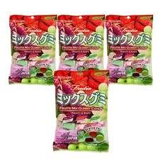 Kasugai 春日井 綜合口味軟糖, 102g, 4包