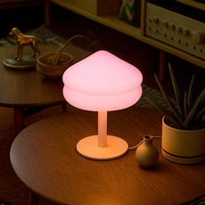 Leto 現代檯燈 氣氛燈 PREANGLE, 粉紅色