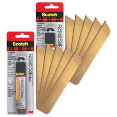 3M Scotch 鈦金屬美工刀片補充包 TI-RL 5p, 2個, 單一顏色