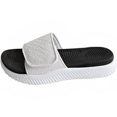 dangolunni 男女通用 舒適軟墊 Move On 拖鞋, 白色, 250