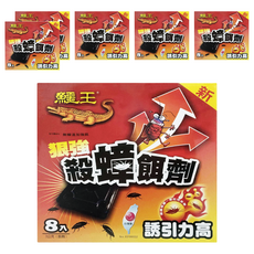 鱷魚 鱷王狠強殺蟑餌劑 8入裝, 3克, 6盒