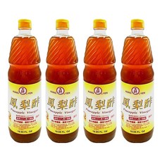 工研 鳳梨醋 100%果汁釀造, 600ml, 4瓶