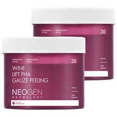 NEOGEN 紅酒緊緻PHA去角質爽膚棉, 30片, 2罐