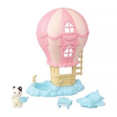 EPOCH Sylvanian Families 森林家族 樂園熱氣球小屋，三歲以上適用, 1組