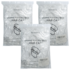 뽀마 쭈구리 비닐 헤어캡, 300개