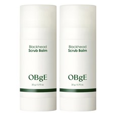 OBge 블랙헤드 스틱 스크럽 밤 20g, 2개, 1개입