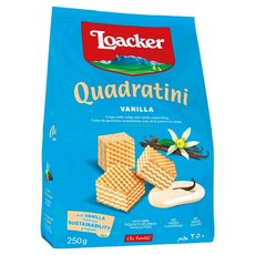 로아커 웨하스 콰드라티니 바닐라, 1개, 250g