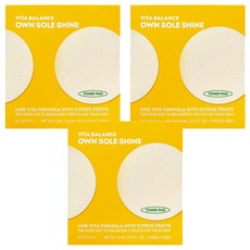은율 비타 밸런스 오운 쏠 샤인 토너 패드 트레블 키트 6ml, 2개입, 30개