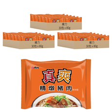 維力 真爽 精燉豬肉風味麵 80g, 90包