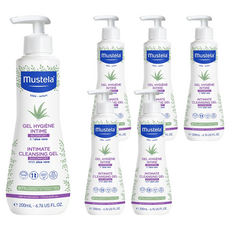 mustela 慕之恬廊 私密處潔膚凝膠, 200ml, 6個