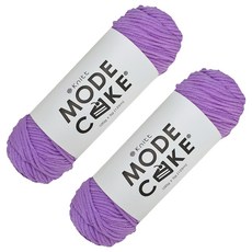 Knitt Mode蛋糕線 100g, 28 紫羅蘭色, 2個