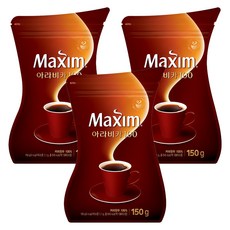 맥심 아라비카 100 원두 커피믹스, 150g, 1개입, 3개