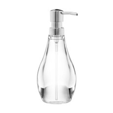 UMBRA Droplet 洗手乳/沐浴乳分裝按壓瓶 280ml, 晶透色, 1個