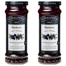 샹달프 블루베리잼, 284g, 2개