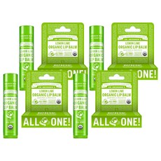 닥터브로너스 립밤, 레몬라임, 4g, 4개