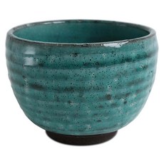 手造青釉小缽 陶瓷材質 耐冷耐熱-30°C~100°C 日本製造, 1個