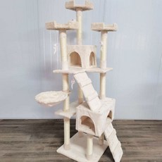 PETERANG 貓咪貓跳台 8205H, 1個, 象牙白
