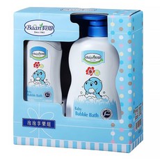 Baan 貝恩 泡泡享樂組 嬰兒泡泡香浴露1000ml+200ml, 1組