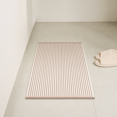 Haru Gonggan Comfy 廚房珪藻土地墊, 米色