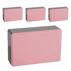 Maket Gamseong 瑜伽磚, 淺粉色, 4個