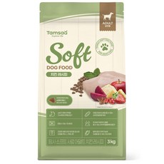 탐사 소프트 사료 치킨레시피 어덜트 전연령사료(생후2개월이상), 3kg, 1개, 닭