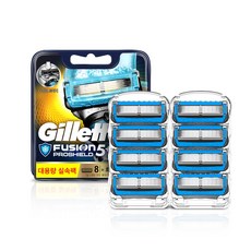 Gillette 吉列 冰爽系列刮鬍刀片, 8入, 1組
