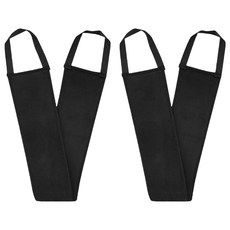 Cozywell 搓背巾 WA5043, 黑色, 2個, 1入