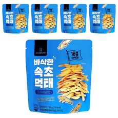 Seareal market 束草明太魚乾原味, 20g, 5個