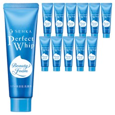 센카 퍼펙트 휩 페이셜 워시 클렌징 폼, 40g, 12개