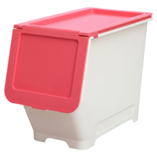 KEYWAY 聯府 亞菲前開式整理箱 820g, 紅色, 1個