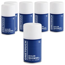 순수니아 자동차 실내 에어컨 담배 냄새 제거 탈취제 160ml, 1개입, 6개