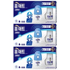 홈매트 리퀴드 제로 에스 히터 + 리필 3p 모기약 세트, 3세트