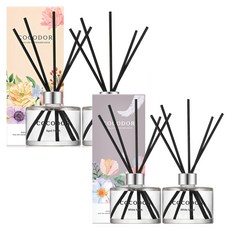 코코도르 퍼퓸 디퓨저 2p 세트, 에이프릴프레쉬, 화이트머스크, 200ml, 1개