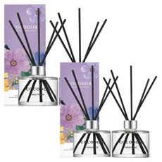 코코도르 퍼퓸 디퓨저 2p 세트, 베이비파우더, 프리지아앤페어, 200ml, 1개