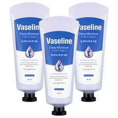 Vaseline 凡士林 C2Y 深層保濕護足霜, 1入, 3個